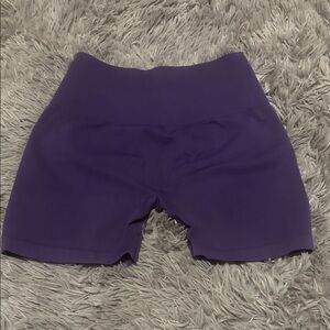Vibrant Purple Women's Bike Shorts